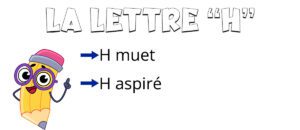 La letra h en francés