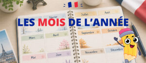 Los meses del año en francés con Monde Français