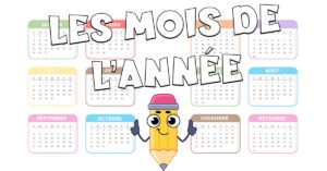 Los meses del año en francés