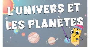 Vocabulario del universo y los planetas en francés