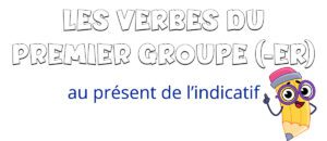 El presente indicativo de los verbos del primer grupo(-er) en francés