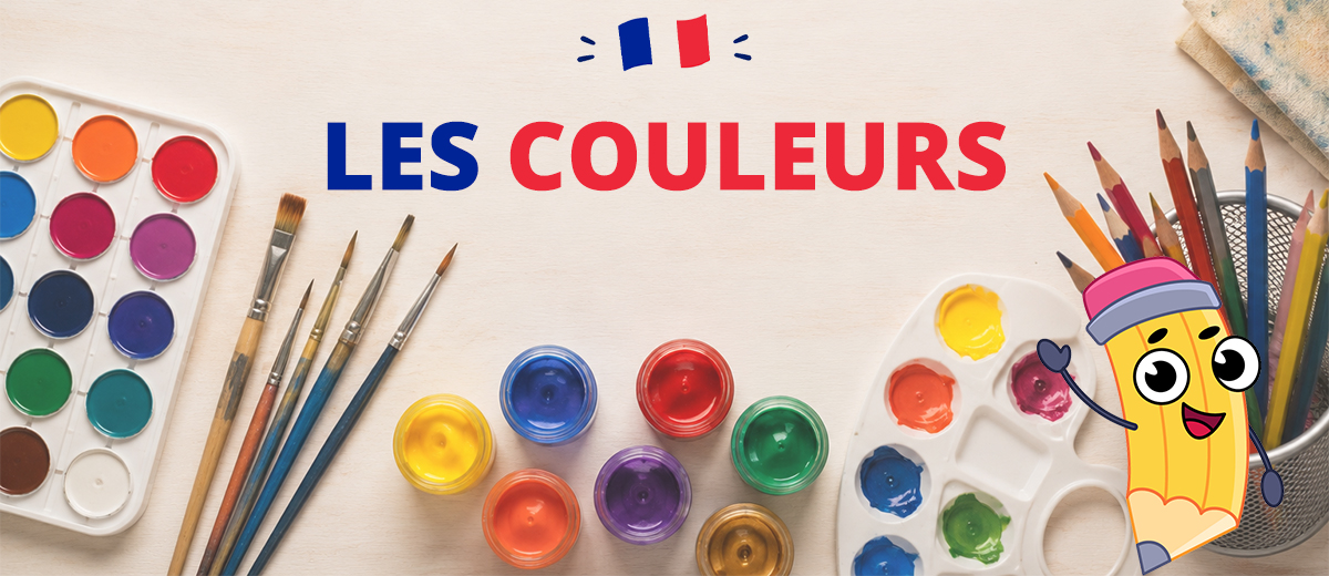 Vocabulario de los colores en francés con Monde Français